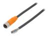 RKTS 5-298/2M, Соединительный кабель; M12; PIN: 5; прямой; 2м; вилка; 60ВAC; 4А, Lumberg Automation (Belden brand)