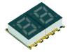 OSK2028A-IG, Дисплей: LED; SMD; 7-сегментный; 7мм; зеленый; 5-15мкд; анод; 0,28", OPTOSUPPLY