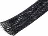 HLB15-PET-BK-10M, Оплетка полиэфирная; полиэфир; Дл:10м; черный; Коэф.усадки:3:1, HellermannTyton
