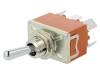 T215PAULCSAFJ, Переключатель: тумблер; Положения:3; SP3T; ON-OFF-ON; 15A/250ВAC, Panasonic
