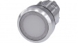 3SU1051-0AB60-0AA0 SIRIUS ACT Illuminated Push-Button front element Metal, glossy, white