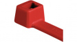T18R PA66 RD 100 [100 шт] Cable Tie 100 mm x 2.5 mm Red