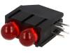 L-1503EB/2SRD LED; в корпусе; Кол-во диод:2; 5мм; THT; красный; 380-700мкд; 60°