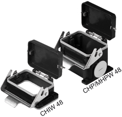 CHPW 48 LS, surface mounting housings with single lever, ILME
