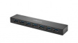 K39123EU USB Hub, 7x USB A Socket - USB A Plug