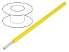 2844/19 YL005, Провод; MIL-W-16878/6 (Type ET); многопров; Cu; 24AWG; желтый, Alpha Wire