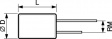 63ME470AX Конденсатор 470 uF 63 VDC