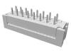 1-216093-6, Переходной разъем; PIN:16; IDC, THT; на PCB, на шлейф; 1,27мм, TE Connectivity