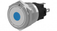 82-5153.2254 Push-button Switch, vandal proof stainless steel 19 mm 240 VAC 3 A 1 change-over