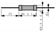 T10-R47FI Проволочный резистор 0.47 Ω 10 W ± 1 %