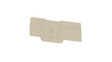 2751090000 [20 шт] End Plate, Beige, 69.5 x 2.1mm, PU%3DPack of 20 pieces