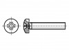 1122525 Винт; M10x16; DIN: 7985A; Головка: цилиндрическая; Phillips; сталь