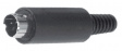 MD03PZ Cable connector, Mini-DIN 3 -pin Число полюсов=3
