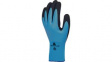 VV736BL09 Glove with Latex Coating Size=9 Blue