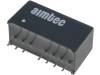 AM1G-2405SZ, Преобразователь: DC/DC; 1Вт; Uвх:18?36В; 5ВDC; Iвых:200мА; SIP8, AIMTEC