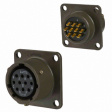 MS3112E-12-10S Appliance socket with flange