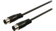 CAGP20000BK10 DIN Audio Cable DIN 5-Pin Plug - DIN 5-Pin Plug 1m