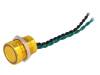 PS165P10Y31G24V Переключатель: пьезоэлектрический; Положения: 2; SPST-NO; IP68