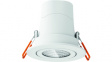 PUNCTOLED COB 50 3000K LED flush mounted fixture warm white