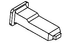 7580-01/8900-3001, Polarizing key, Molex