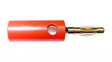 BU-00249-2 Stackable Banana Plug 15A 1kV Nickel-Plated