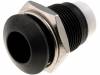 SMR1 129, Держатель LED; 8мм; металл; выпуклый; с пластиковой заглушкой, SIGNAL-CONSTRUCT