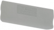 3040083 D-ST 2,5-QUATTRO/ 2P End plate, Grey