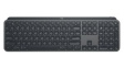 920-009407 Keyboard, MX Keys, CH Switzerland, QWERTZ, USB, Wireless/Bluetooth