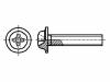 M3X10/BN4825 Винт; с юбкой; M3x10; Головка: сферическая; Шлиц: Phillips; сталь