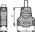 FMK3G-25P-3360 Набор штекеров D-Sub 25P