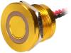 PS223P10Y31R12VT Переключатель: пьезоэлектрический; Положения: 2; SPST-NO; IP68