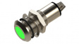 528-532-21 LED Indicator green 12 VDC Soldering lugs