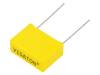 5321 Конденсатор: полипропиленовый; 1,5мкФ; 250ВDC; ±5%; 26x10x19мм