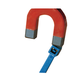 MCT120R-PA66MP-BU-C1 [100 шт], Metal Content Cable Tie, 387 mm x 7.6 mm, Blue, HellermannTyton