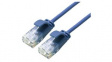 21.15.3943 Patch Cable, RJ45 Plug - RJ45 Plug, Patch Cable, U/UTP, 1m, Blue