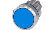 3SU10500AA500AA0 SIRIUS ACT Push-Button front element Metal, glossy, blue