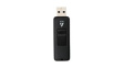 VF24GAR-3E USB Stick with Slide-In Connector, 4GB, USB 2.0, Black