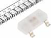 KM-23ESGW LED; SMD; SOT23; красный/зеленый; 3x1,3x1,05мм; 140°; 20мА