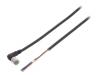 XS3F-M422-405-R, Соединительный кабель; M8; PIN: 4; угловой; 5м; вилка; 1А; 0?70°C, Omron