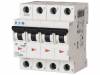 FAZ-B32/4, Выключатель максимального тока; 32А; Монтаж: DIN; Хар-ка: B, Eaton