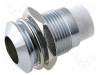 SMQ1 129, Держатель LED; 8мм; хром; металл; выпуклый, SIGNAL-CONSTRUCT
