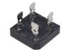 MBR258, Однофазный выпрямительный мост; Urmax:800В; If:25А; Ifsm:400А, DC COMPONENTS
