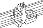 MB2.NN3P, Cable tie mount 2.4...5 mm Natural - 151-28219, HellermannTyton