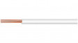 3079 WH001 [305 м] Hook-Up Cable, 2.08 mm2, White Stranded Tin-Plated Copper Wire PVC