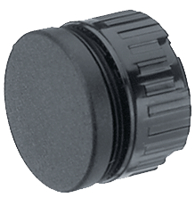 51-949.0, Blind cover black diam. 18 mm black, EAO