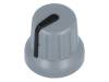 GMN-4SBK, Ручка; миниатюрный, с указателем; ABS; Диам.оси:6мм; O16x14мм, SR PASSIVES