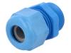 1.209.1302.15 Кабельный ввод; PG13,5; IP68; Мат-л: полиамид; синий; Серия: HSK-K