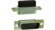 205206-9 D-Sub plug 15 Male Crimp/Straight