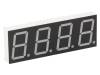 KW4-801CVB, Дисплей: LED; 7-сегментный; 20,4мм; красный; 45?90мкд; катод; 0,8