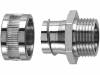 166-30314, Концевой разъем прямой; латунь; 16мм; IP40; Серия: Hela Guard SC, HellermannTyton